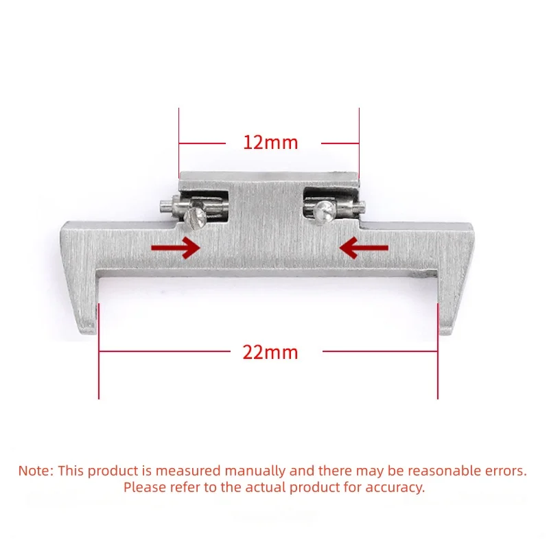 12mm to 22mm Quick Release Watch Band Connector for Tissot PRX Super Player 304 Stainless Steel Adapter
