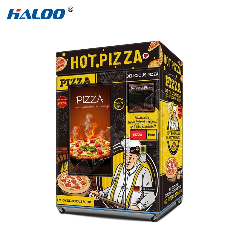 Customized Vending Machines Manufacturer Pizza Vendo Machine Fully Automatic Custom Outdoor Vending Machine