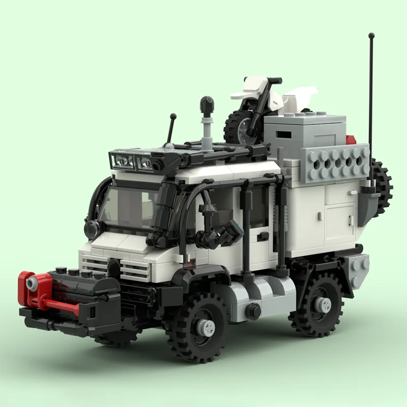 465pcs MOC Expeditions Pathfinder City Off-Road Model Building Blocks Christmas Gifts Toy Construction Birthday Education Craft