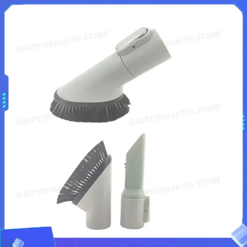 For P5 P6 Q3 Lady Q6 Handheld Cordless Vacuum Cleaner Universal Flat Suction Nozzle 2 in 1 Brush Head Accessories