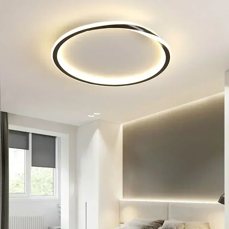 Moderna lâmpada de teto led para sala estar jantar quarto sala estudo restaurante hall varanda decoração casa luminária interior