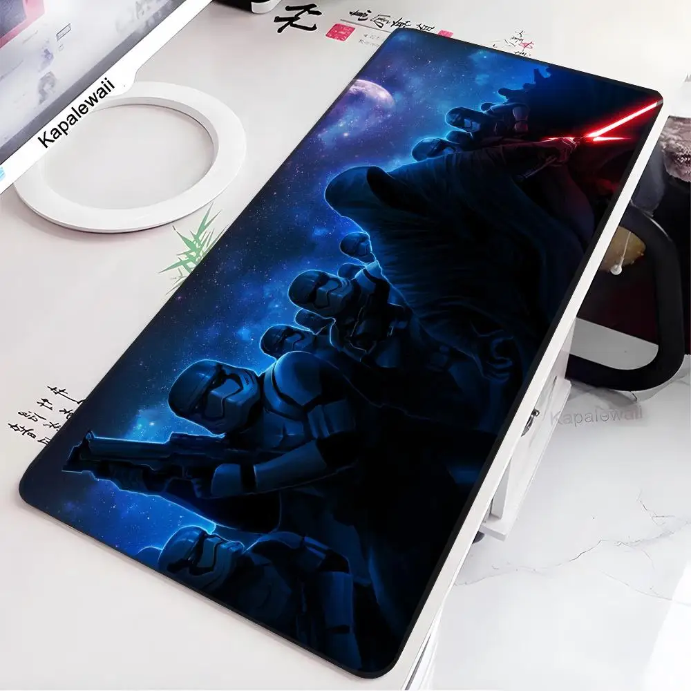 Classic Movie Star Wars Mouse Pad Gamer Large Cute Mousepad Keyboard Personality Pink 700x300mm Anime table mat Carpet Laptop