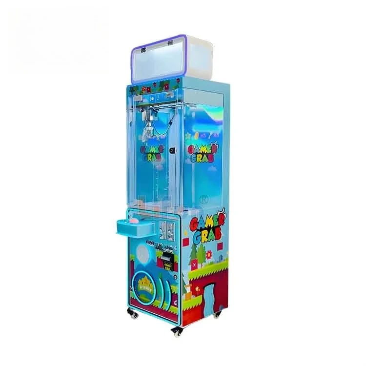 

20-Inch Player Grabs Dollhouse Crane Claw Machine Arcade Doll Machine with Prize Locker