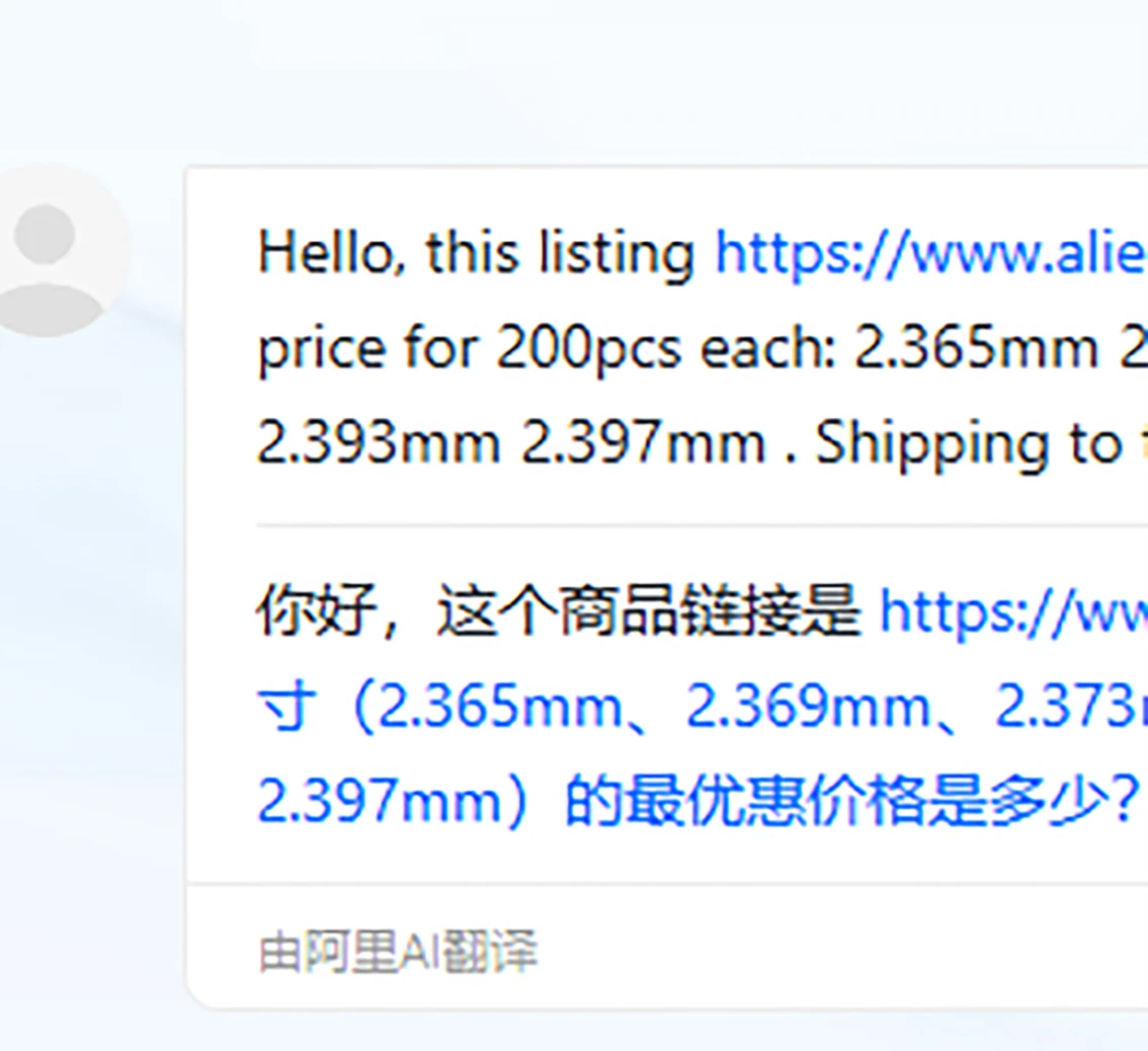 Customized 200pcs Dia 2.365/2.369m/2.373-2.397mm G10 Bearing Steel Ball High Precision Solid Smooth Steel Beads Round Balls