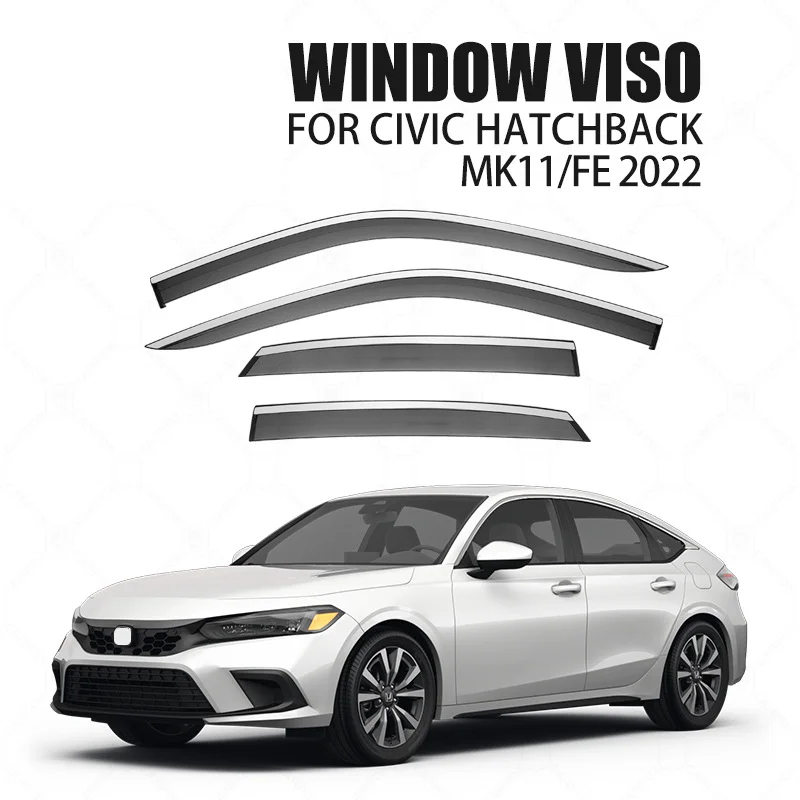For Honda Civic Hatchback Rain or Shine Weather Shield custom fit