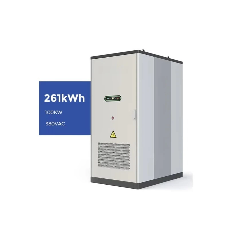 Solar Battery 261kWh 125kW LFP Lithium Battery Cabinet Power Bank for EV Charging Station Renewable Energy Charging Solution