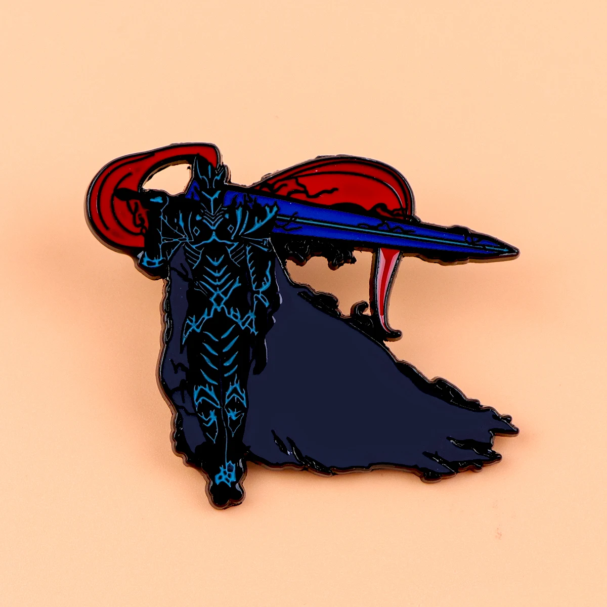 أنيمي هنتر المينا دبوس كول المحارب دبابيس امرأة الرجال على ظهره اكسسوارات أكياس شارة التلبيب كوستوم مجوهرات هدية لمحبي #3