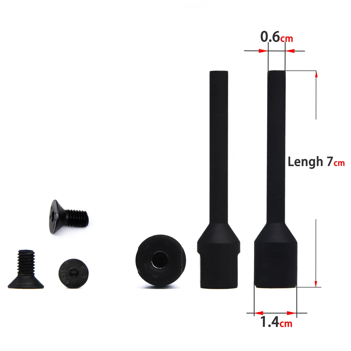 Removable 6mm Shank Adapter for Carving Grinding Saw Blade Cutting Disc