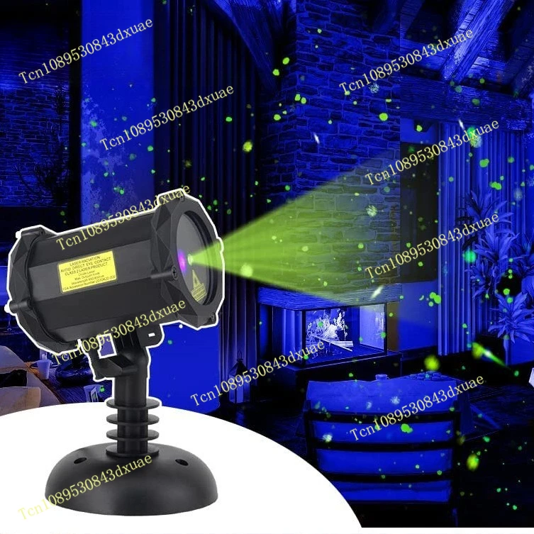 

Romantic Garden LED firefly laser lights, waterproof outdoor stage lights for wedding parties and Christmas decorations
