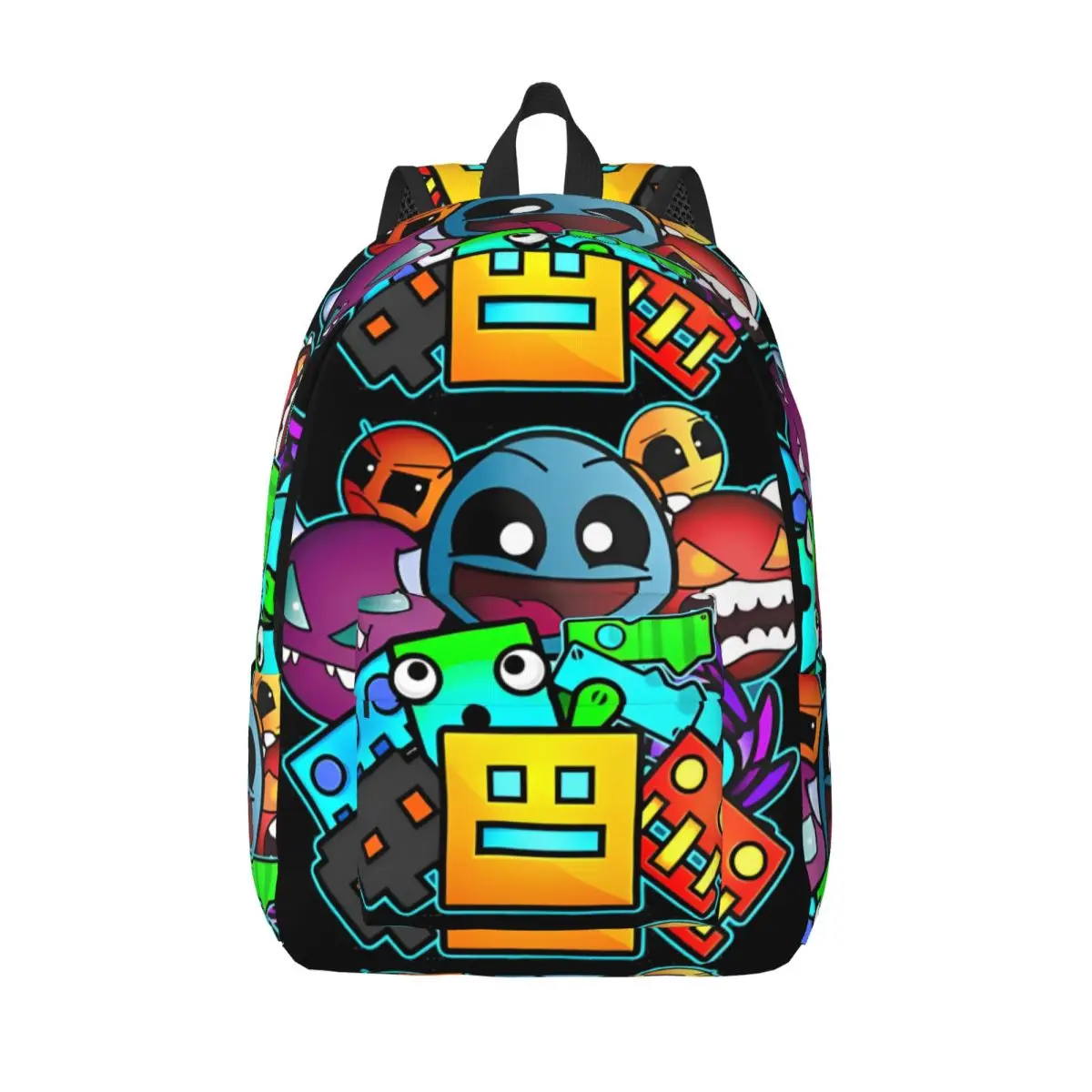 

Рюкзак Geometry Cube Gaming Dash для мужчин и женщин, школьный деловой рюкзак для ноутбука, компьютера, холщовые сумки, спортивные