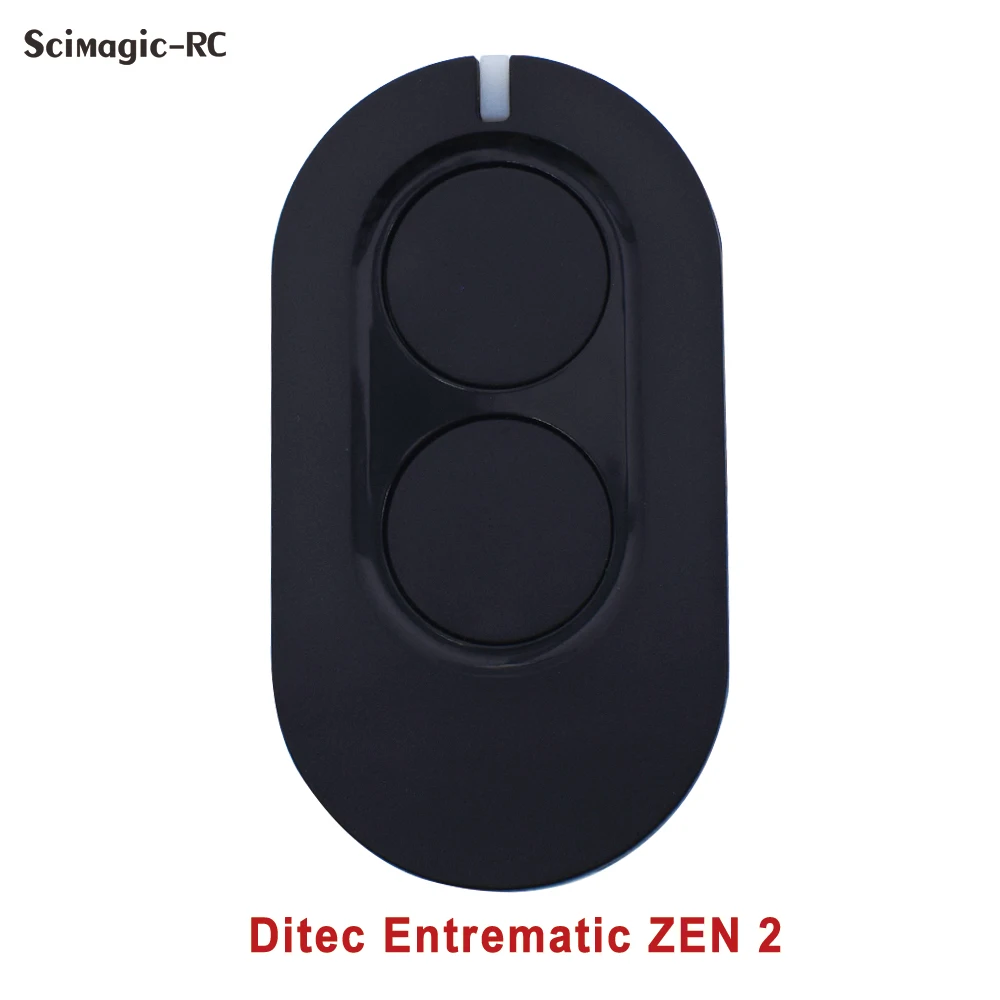 Ditec Entrematic ZEN2 ZEN4 ZEN2W / ZEN4W Garage Door Remote Control 433.92MHz Rolling Code Gate Keyfob Transmitter