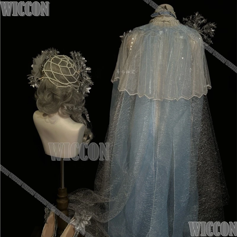 Identity V Melly Plinius Queen Bee Cosplay Memory Scar Gown Lolita Entomologist Dress Halloween Fan Art Festival Fancy Comic Con view 3