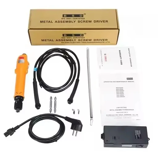 Cacciavite elettrico automatico compatto a coppia media con avviamento a spinta TIPO CC Cacciavite elettrico BSD-6600P 0,29 ~ 1,57 Nm