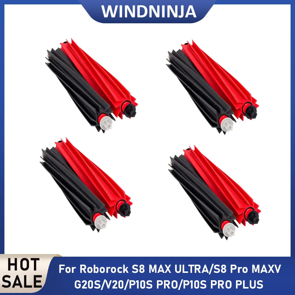 Für Roborock S8 Max Ultra/S8 Pro MaxV/G20S/V20/P10S Pro/P10S Pro Plus Roboterstaubsauger Hauptbürste Rollenbürsten Zubehör