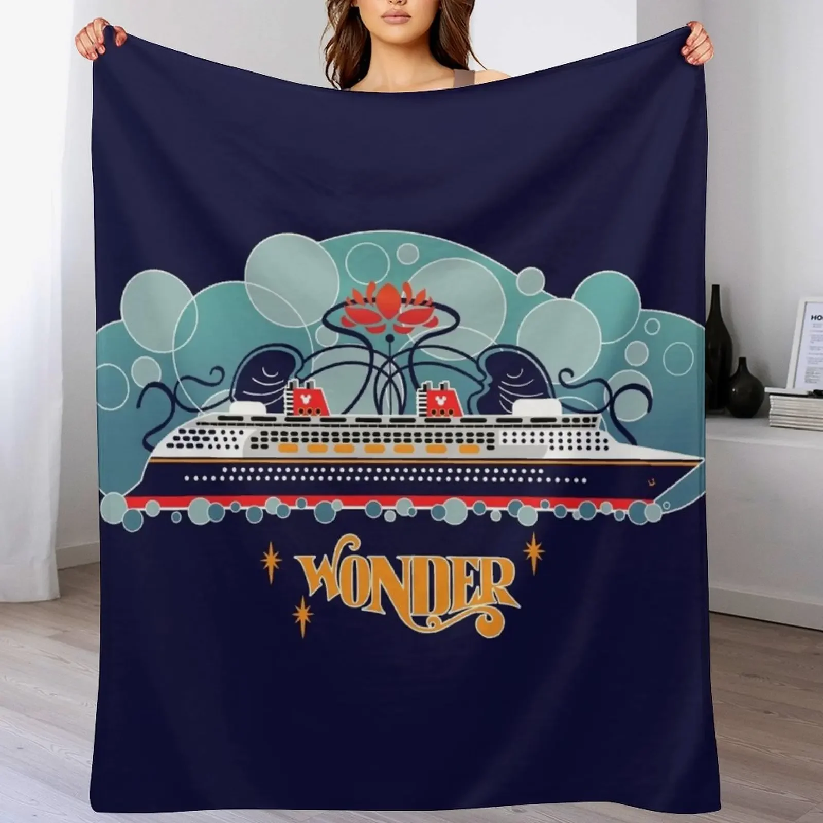 

The Wonder Throw Blanket Soft Bedroom Blanket for Night Sleeping
