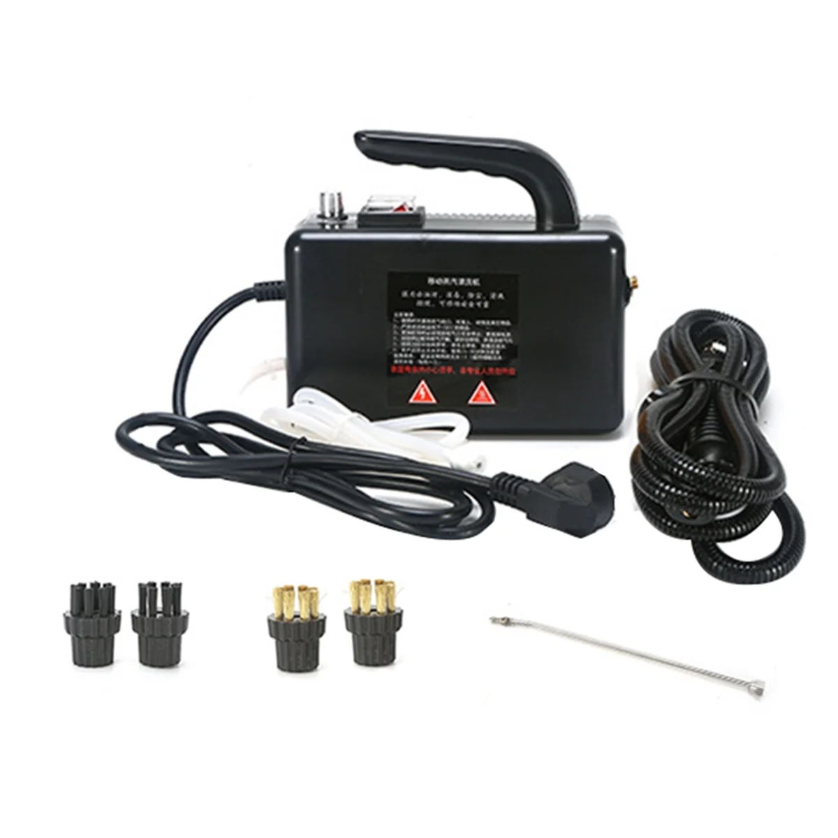 Nettoyeur à vapeur haute pression 2600W, Machine de nettoyage à la vapeur pour tapis, nettoyeur à vapeur Portable pour voiture, prise ue