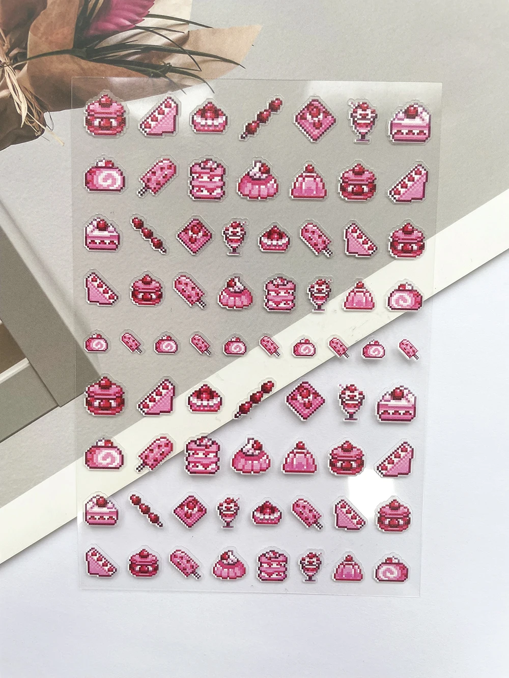 สติกเกอร์ลายเสือดาวน่ารักแบบมิ - Phone Accessories Poster บทวิจารณ์และราคา