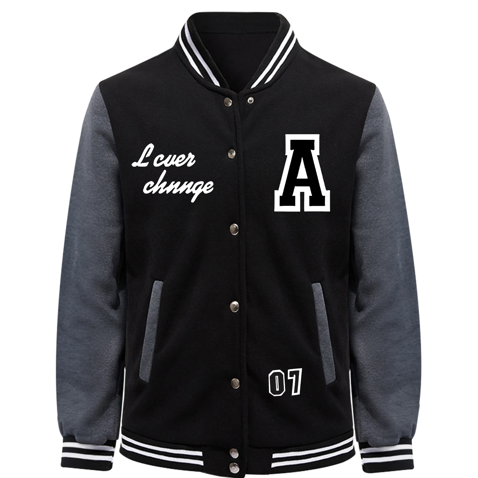 

Мужское бейсбольное пальто с рисунком А и No 87, американские свободные куртки, флисовая осенняя уличная одежда, унисекс, повседневная одежда в стиле хип-хоп