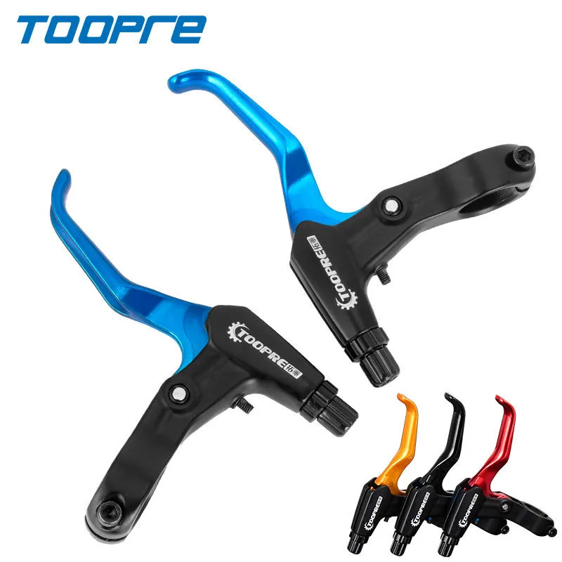 TOOPRE FR5 Aluminum Alloy Bicycle Brake Handle Grips For MTB Road Bike Colorful Brake Levers Kids Brake Levers Universal