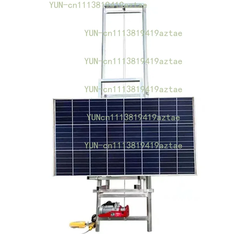 High Quality Ce Certificate 12M Electric Lifting Table Construction Hoist Elevator Solar Panel Ladder Lift Platform