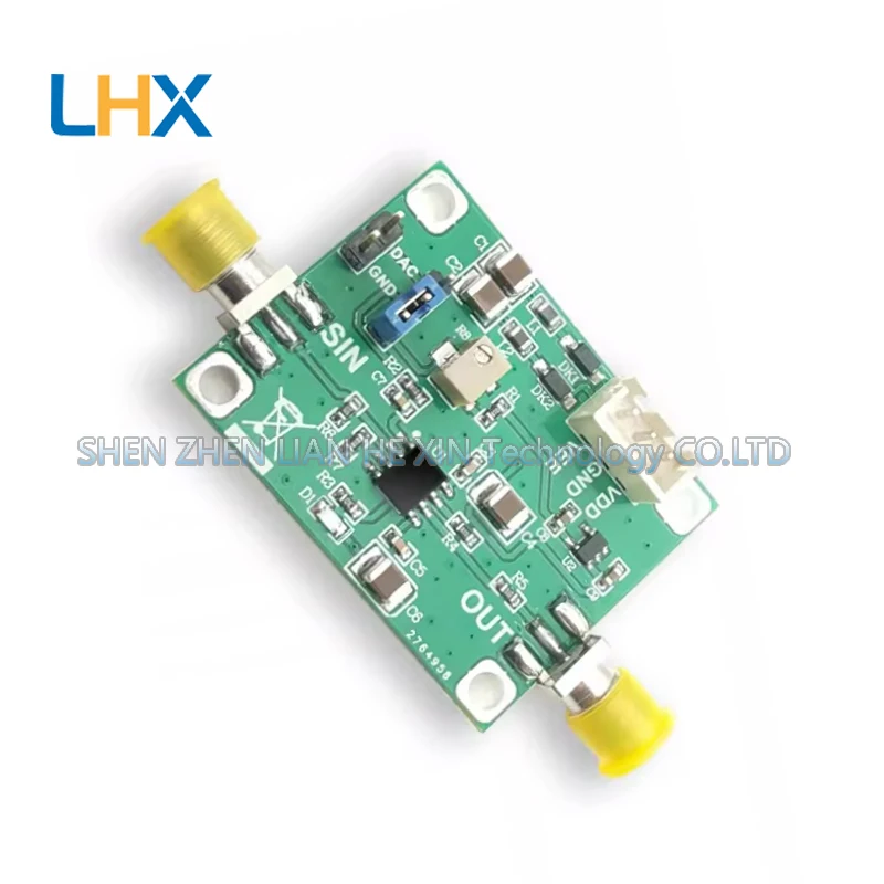 

Модуль усилителя постоянного тока LMH6505 с управлением по напряжению (VCA), широкополосный, высокоскоростной, биполярный усилитель.