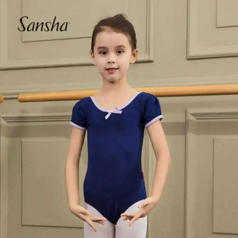 

Children's Practice Clothes, Short Sleeved Ballet Dance Jumpsuit, Bow Tie Body Exam Costume, Chinese Dance Costume, Bubble