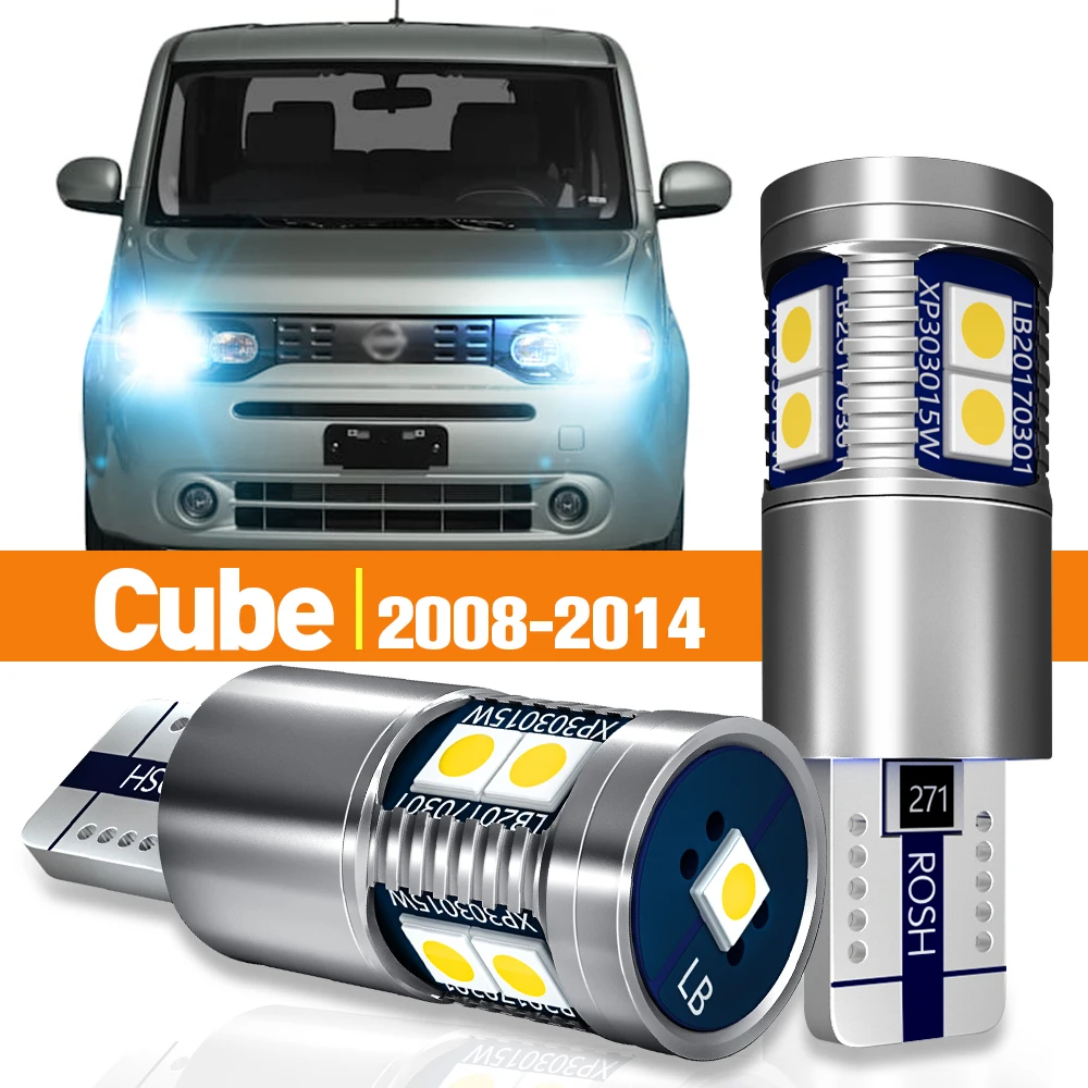 

2pcs LED Parking Clearance Light For Nissan Cube Z12 2008-2014 2009 2010 2011 2012 2013 Accessories Canbus Lamp