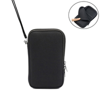 1Pc Neoprene Mobile Phone Bag Pouch Portable Small Storage Bag for Travel Digital Accessories Cable Case Earphone Holder