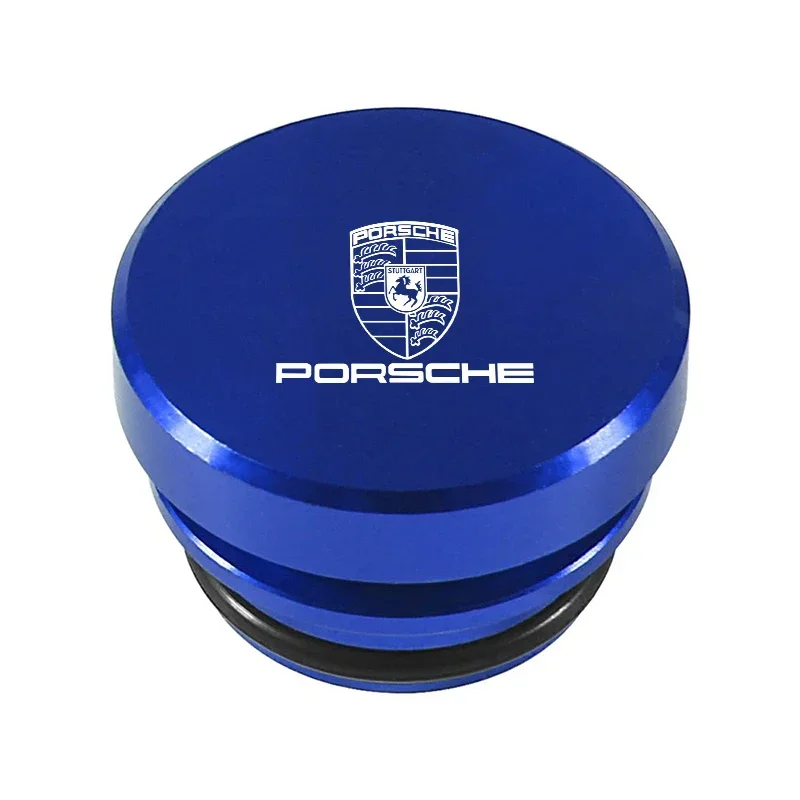 Car Metal Cigarette Lighter Button Cap Dustproof Cover Socket Accessory For Porsche 911 718 Taycan Panamera Cayenne Macan Cayman