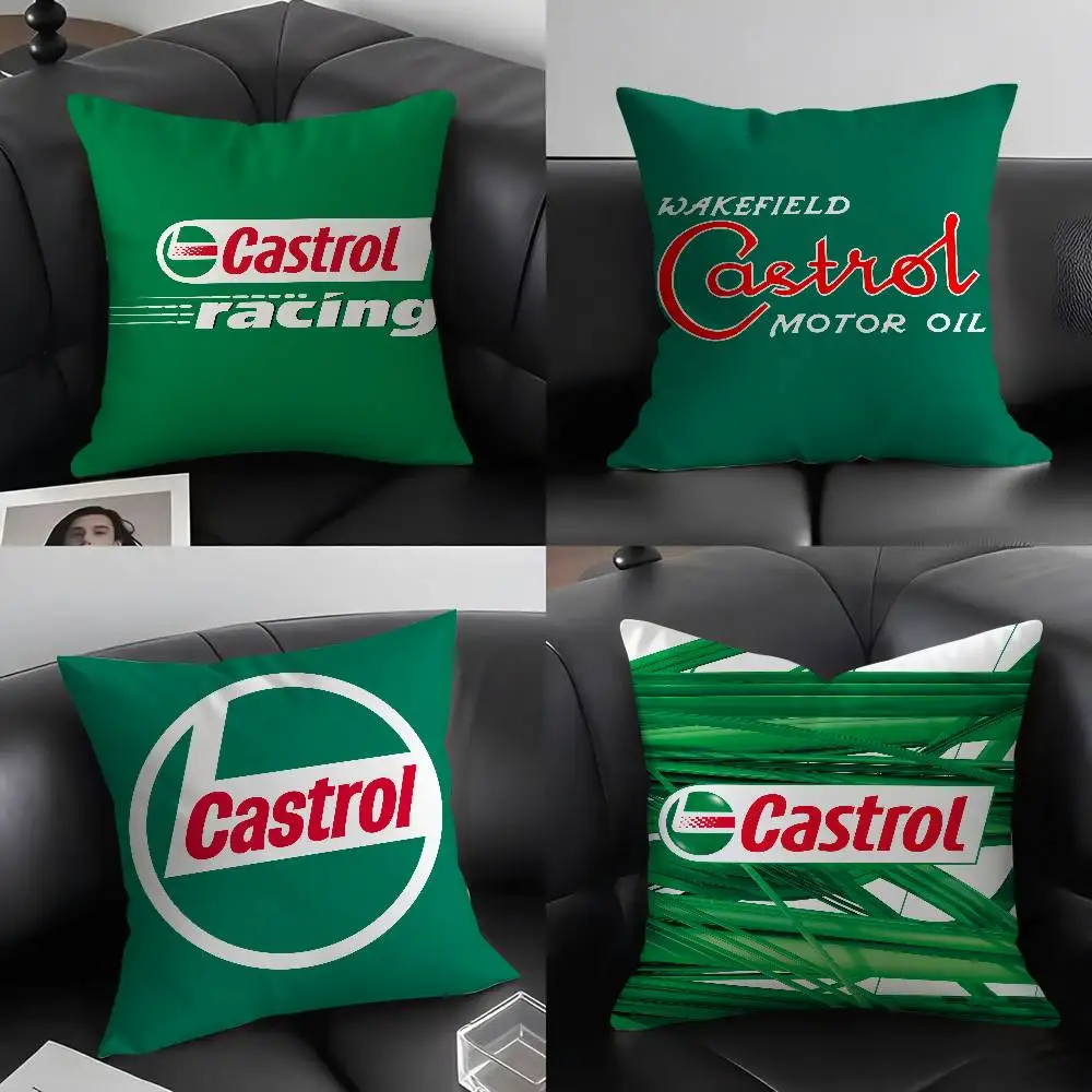

Fashion C-CastrolS Cool Pillow Case Soft Plush Fabric Double Sided Print Decorative Home Living Room Gift Cushion Cover