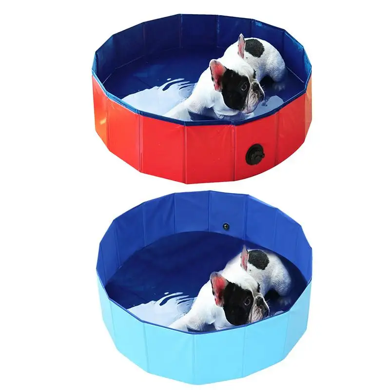 

Foldable Dog Swimming Pool Pet Dog Bathing Tub Pool For Dogs Pet Indoor Outdoor Summer Cool Bath Wash Bathtub Pet Accessories