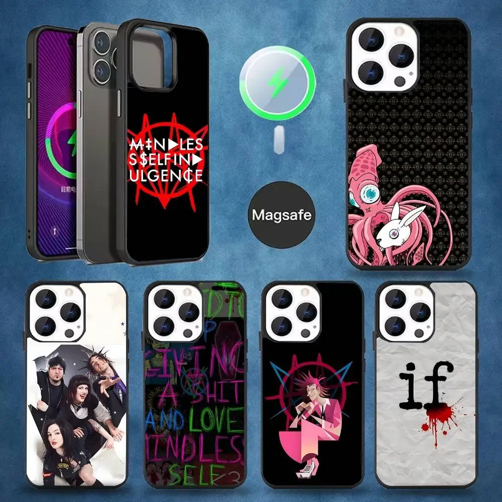 

Msi Mindless Self Indulgence Phone Case For iPhone 16,15,14,13,12,11,Pro,Max,Plus,Mini,Magsafe,Magnetic Wireless Charging Case