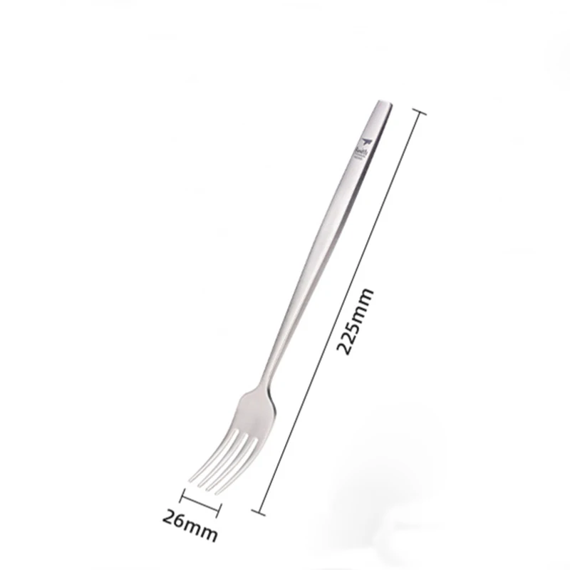 Keith Titanium Draagbare Lepel Vork Mes Steak Westers Bestek Keuken Kerst Feestartikelen Servies Reizen Bestekset