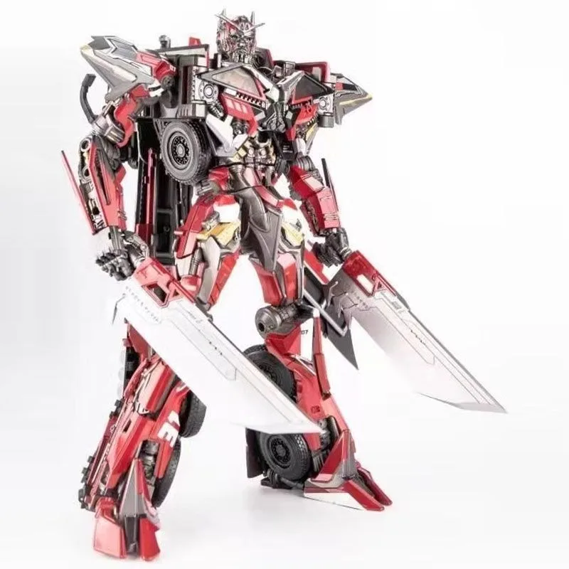 【재고 있음】트랜스포머 토이즈 OV-01 소방차 초대형 합금 버전 SS61 무빙 로봇 모델 액션 피규어 장난감