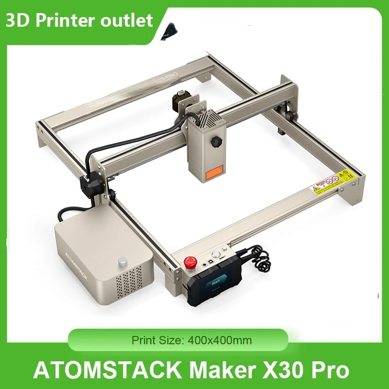 S30 PRO 160W Laser Engraver w/AF3 Cutting Machine 33W Output CNC Metal Engraving Dual Air Assist APP Control