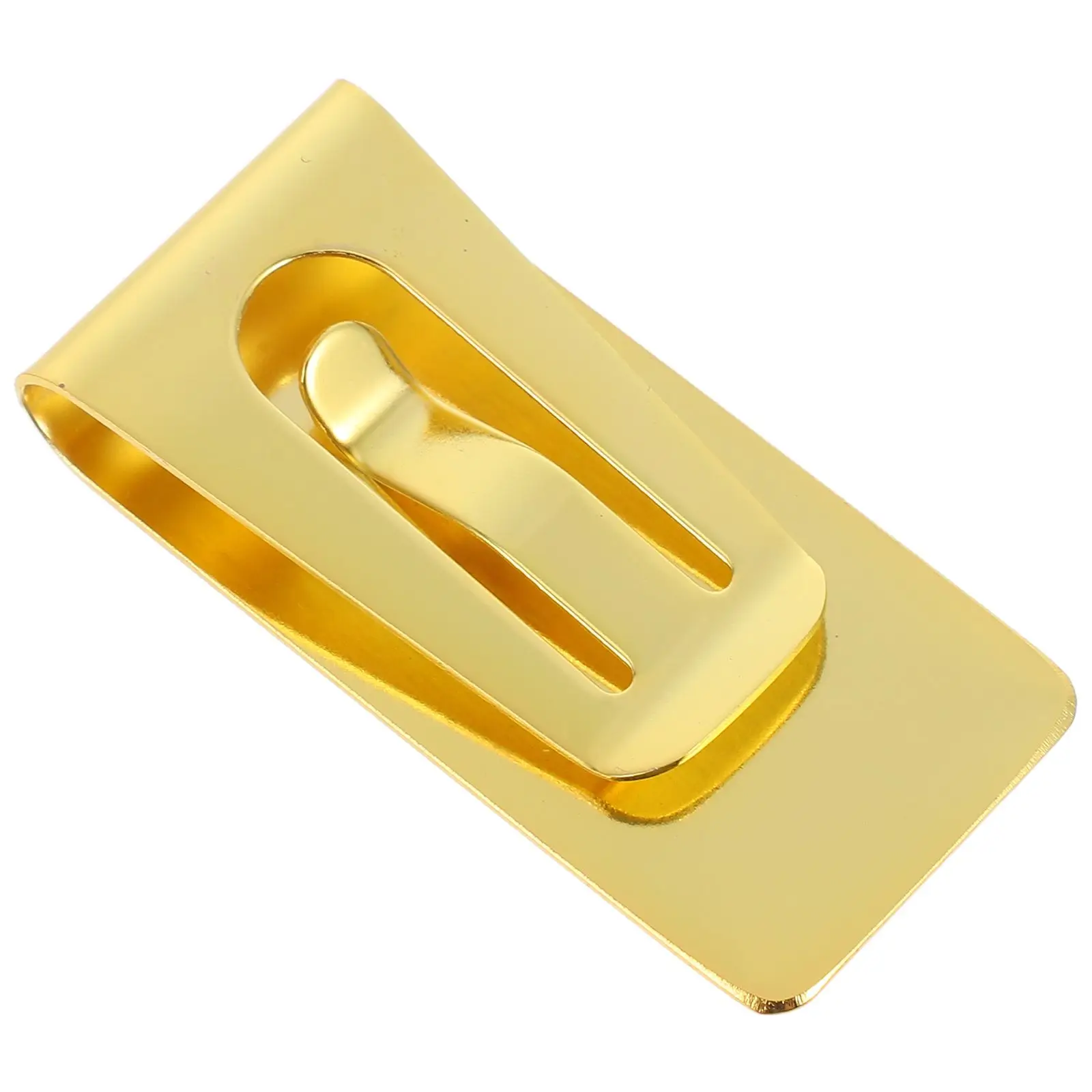 Label Holder Money Clip for Women Wallet Hollow Out Mens Cash Stainless Steel Clips Man Metal