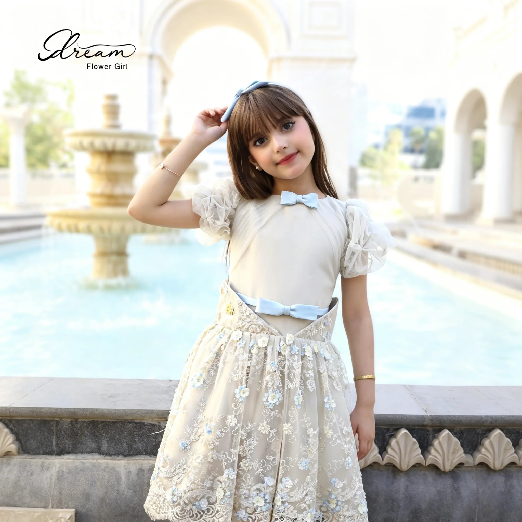 adorable-flower-girl-lace-petal-sleeve-embroidery-with-bow-decoration-and-knee-length-party-dress