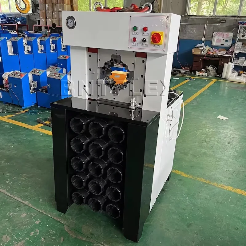High Pressure Hydraulic Pipe Rubber Hose Crimping Machine Hose Pressing Machine Press Tools