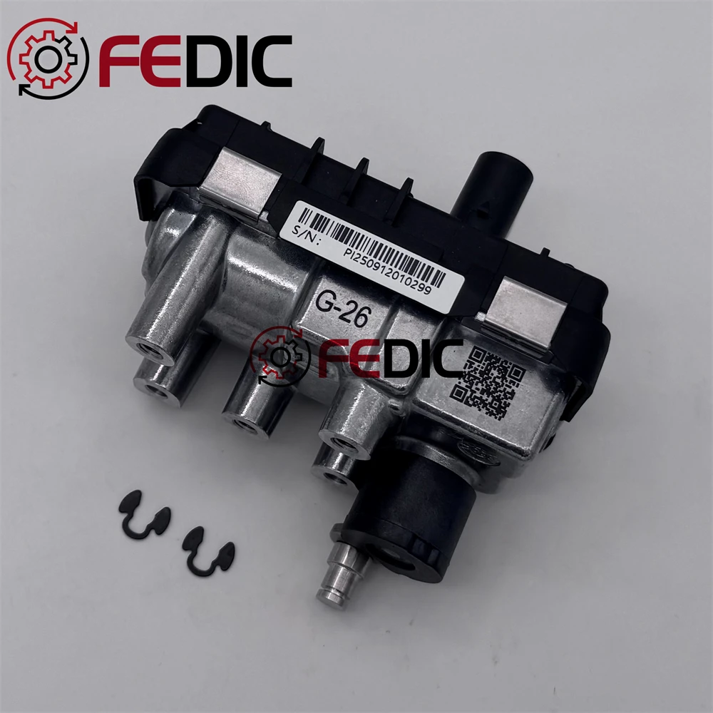 

G-26 752406 6NW 009 206 GTB1752VK 814501 Turbo wastegate for BMW 320D X3 xDrive20d N47 TU20L 2013 Turbocharger actuator