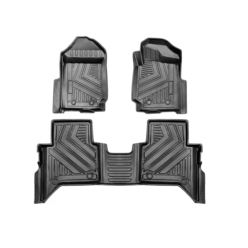 3D TPE LHD RHD Car Floor Mat For Ford Ranger T9 PX4 2022 2023 Car Floor Liner tray Foot Pad Carpet Pickup 4X4 Accessories