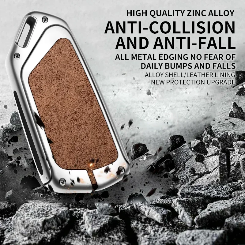 Chiave dell'automobile Caso Della Copertura Del Sacchetto Per VW Volkseagen Golf 8 MK8 ID.3 ID.4 Cupra Skoda Octavia A8 SEAT Leon MK4 2020 2021 Formentor Tarraco