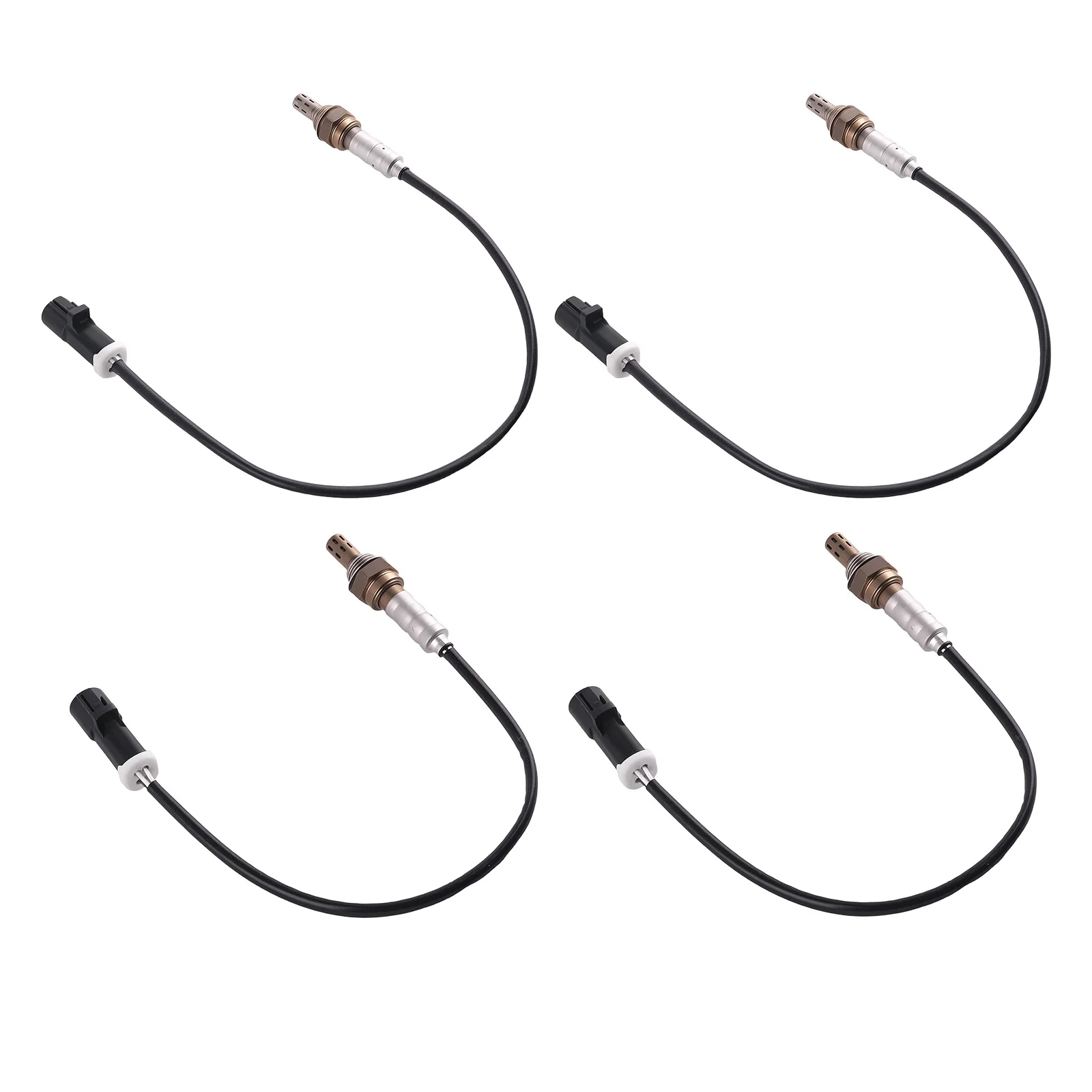 

Set of 4 New Oxygen Sensors Up & Down for Ford E-250 V8 4.6L 5.4L 03-08 234-4106