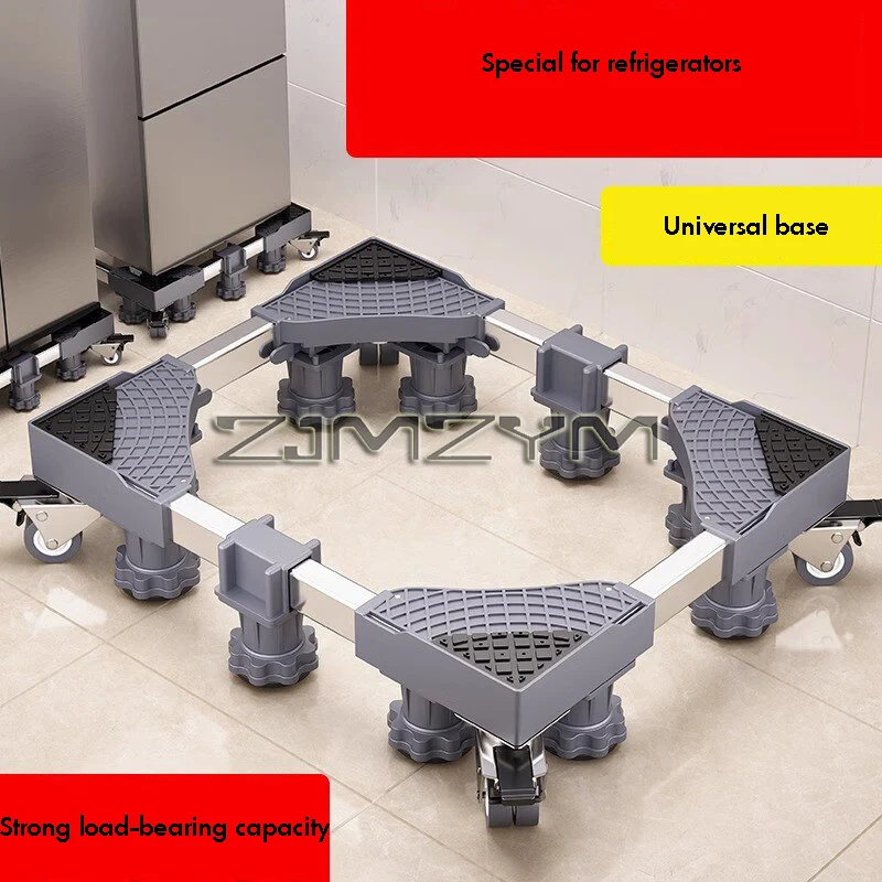 Universal Base Refrigerator Stand Lifting Fridge Base Multi-functional Adjustable Base for Dryer Refrigerator Washing Machine