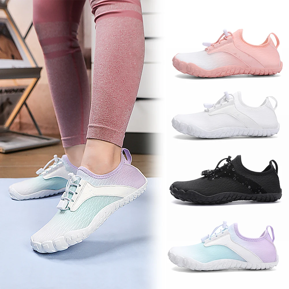 

Water Shoes Barefoot Beach Shoes Quick Dry Soft Diving Sneakers Non-slip Comfortable Hiking Shoes Breathable for Men Women