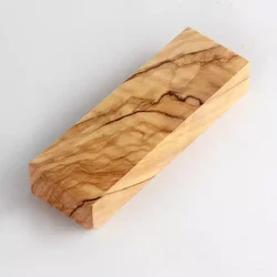 2pcs/lot 128X32X27MM 120X40X10MM 120X40X8MM Natural Olive Wood Log Board For Knife Handle Scales DIY Making Material