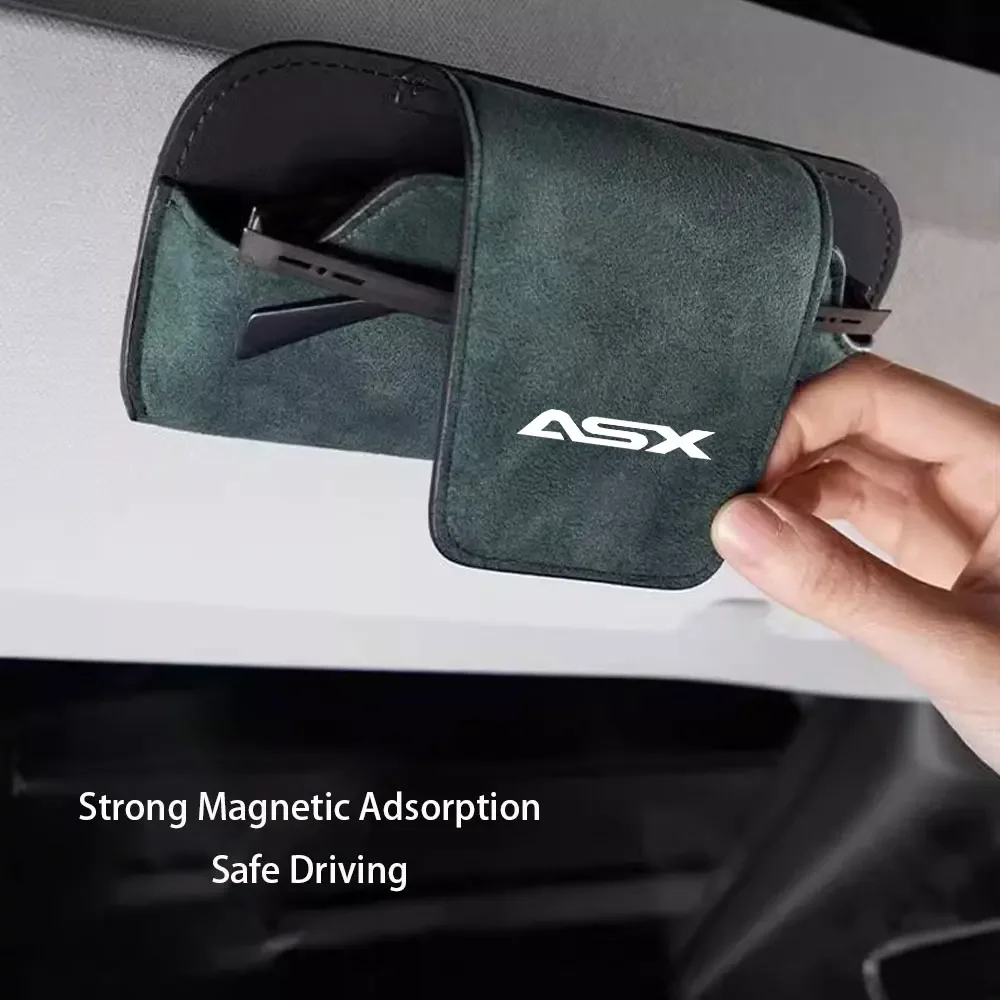 

Поп для Mitsubishi Asx, автомобильный держатель для очков, зажим, аксессуары, чехол для украшения интерьера, органайзер для очков, солнцезащитные очки для хранения