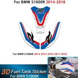 Motorcycle 3D Fuel Tank Pad Protective Stickers Decals Decoration For BMW S1000R S1000 R S 1000R 2014 2015 2016 2017 2018 2019