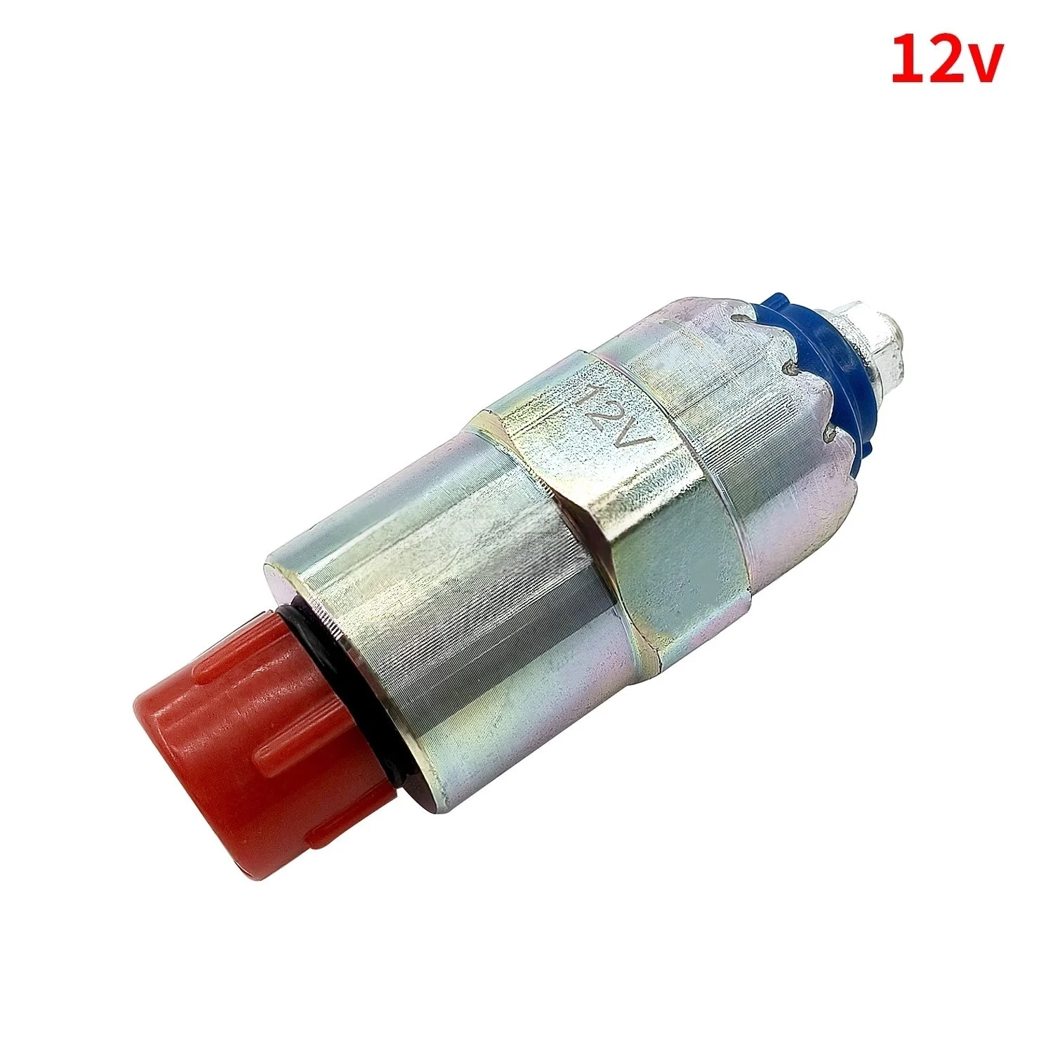 71630255 71630098 Fuel Shut-off Solenoid Valve Sensor 12V 24V Suitable for Caterpillar E320D and JCB Excavators