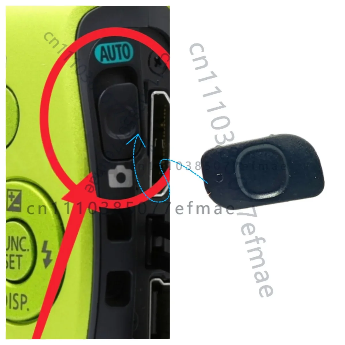 Function Mode Switch Button for Canon IXUS230HS IXY600F ELPH310HS Repair Parts