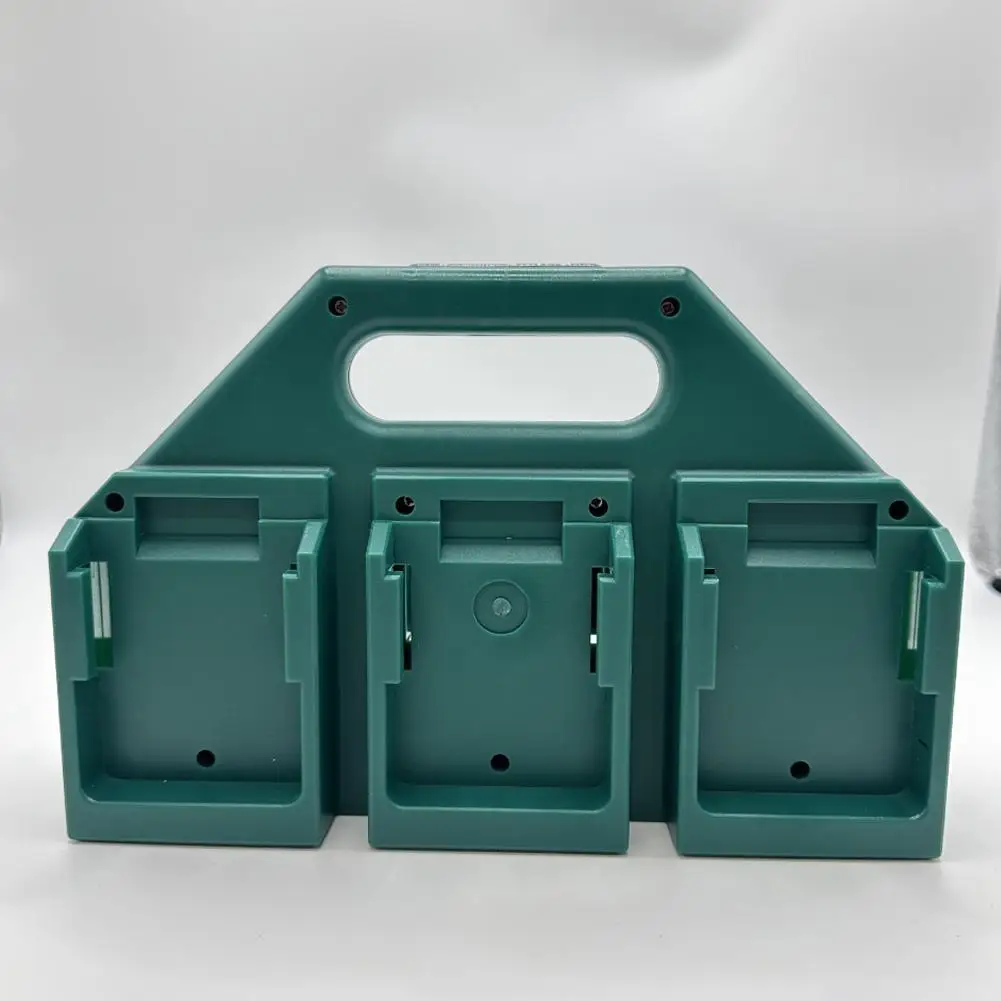 

For Makita 18V LXT Lithium Batteries 4/6-Slot Battery Holder/Carrying Case Heavy Duty ABS Organizer for Tool Bags Job